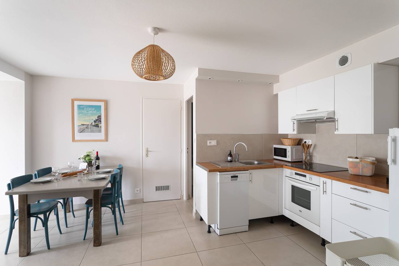 Ganze Wohnung, Ferienwohnung für 4 Personen mit Garten in Pléneuf-Val-André, Côte d’Émeraude