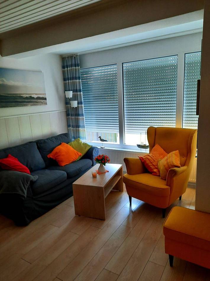 Ferienwohnung für 4 Personen, mit Balkon/Terrasse und Terrasse in Büsumer Deichhausen - 3