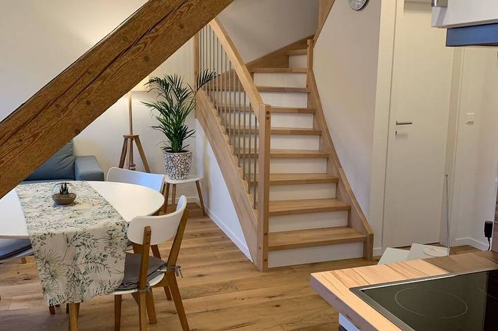 Ferienwohnung für 3 Personen, mit Balkon und Sauna in Auggen