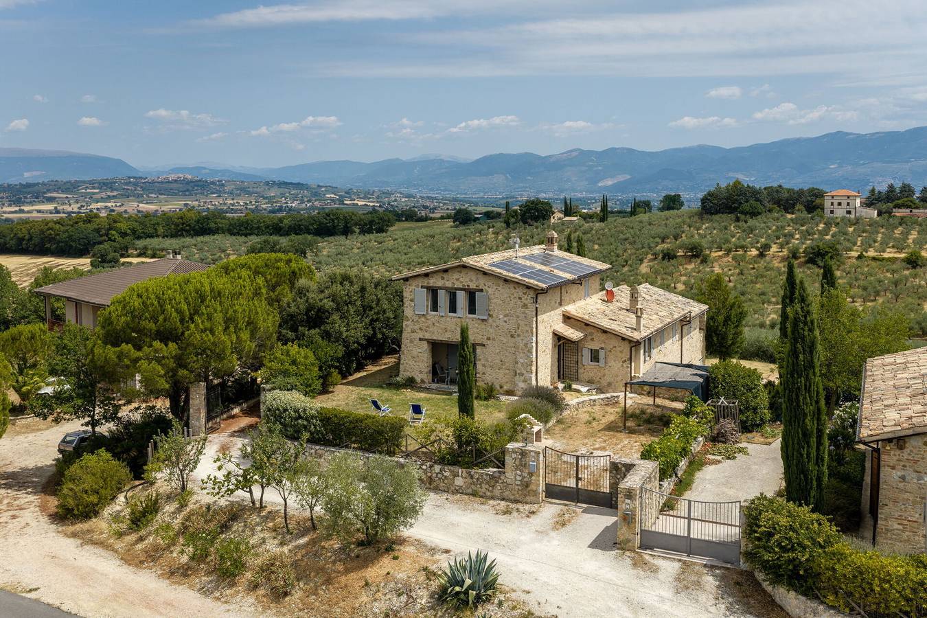 Il Casale al Colle, Private Garden, Hills View - Il Casale al Colle in Castel Ritaldi, Perugia Provinz