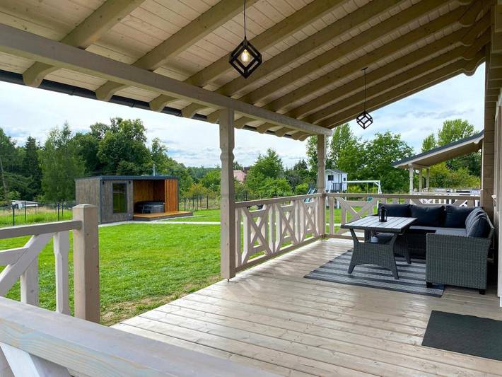 Ferienhaus für 8 Personen, mit Ausblick und Seeblick sowie Sauna und Garten in Lötzen - 2