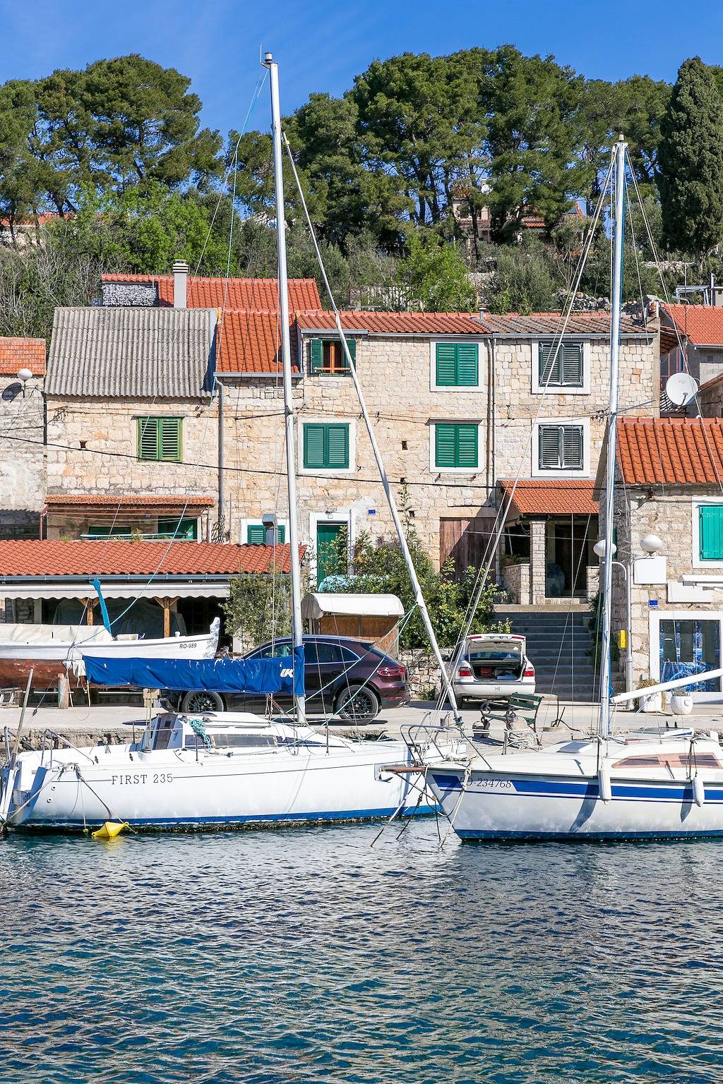 2-Zimmer-Haus mit Klima Maslinica, Solta K-23838 in Maslinica, Solta