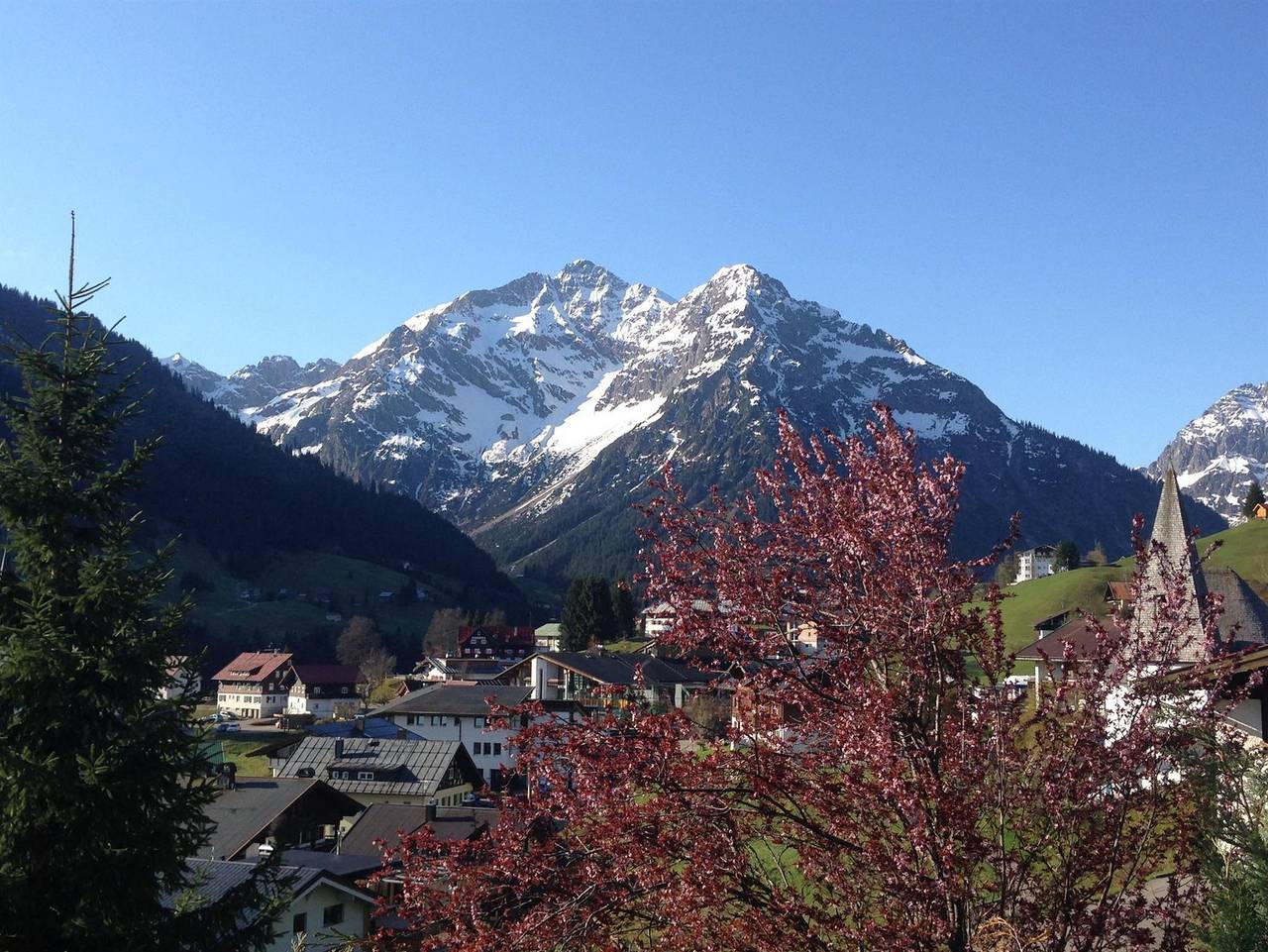 Ganze Ferienwohnung, Gästehaus Annette - Frau Eberle-Krunke - Appartement/Bad/Wc, 1 Schlafraum "Widderstein" in Riezlern, Mittelberg