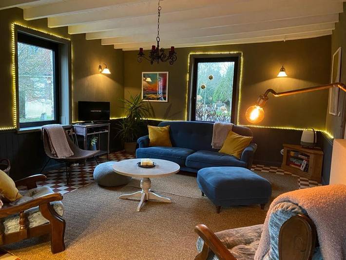 Maison de vacances pour 6 personnes, avec Terrasse ainsi que Jardin et Vue dans Tramecourt