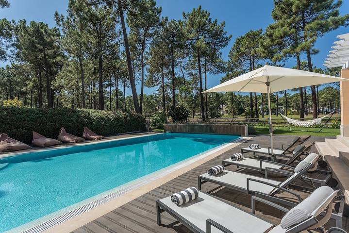 Location de vacances pour 8 personnes, avec jardin ainsi que terrasse et vue dans Aroeira - 4