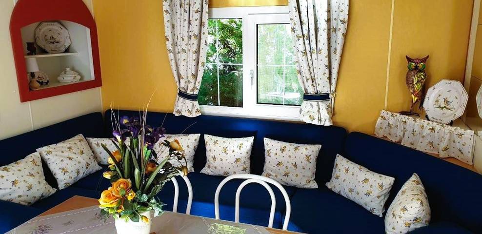 Location de vacances pour 6 personnes, avec piscine ainsi que vue et jardin, animaux acceptés à Sainte-Croix-du-Verdon - 4