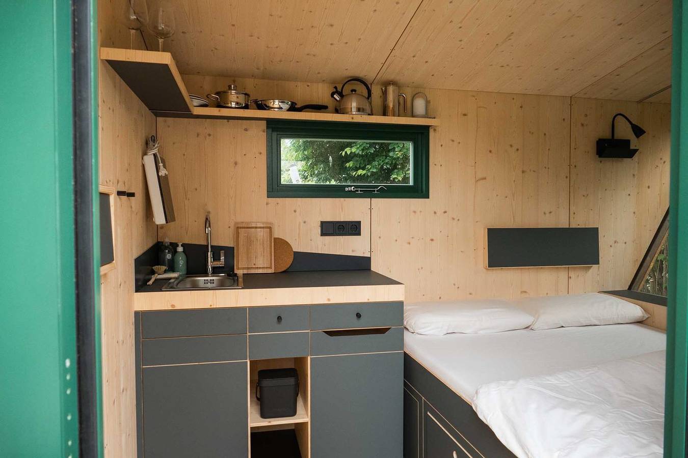 Nachhaltiges Sleep Space 3 von Green Tiny Houses in der Südpfalz in Rülzheim, Rheinebene
