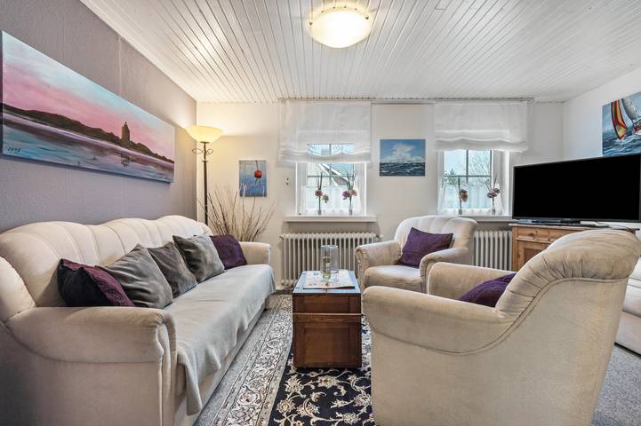 Ganze Wohnung, Apartment 'Neuwerk' mit gemeinsamer Terrasse, gemeinsamem Garten und Wlan in Döse, Cuxhaven