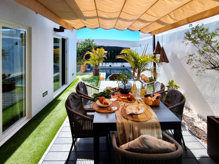 Finca für 4 Personen, mit Terrasse und Garten sowie Pool in Maspalomas - 2