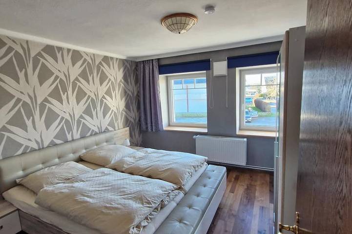 Ganze Wohnung, Dahme,Fewo 54m² für 1-4 Personen direkt am Deich, Meerblick von Küche und Wozi in Strand Dahme, Dahme