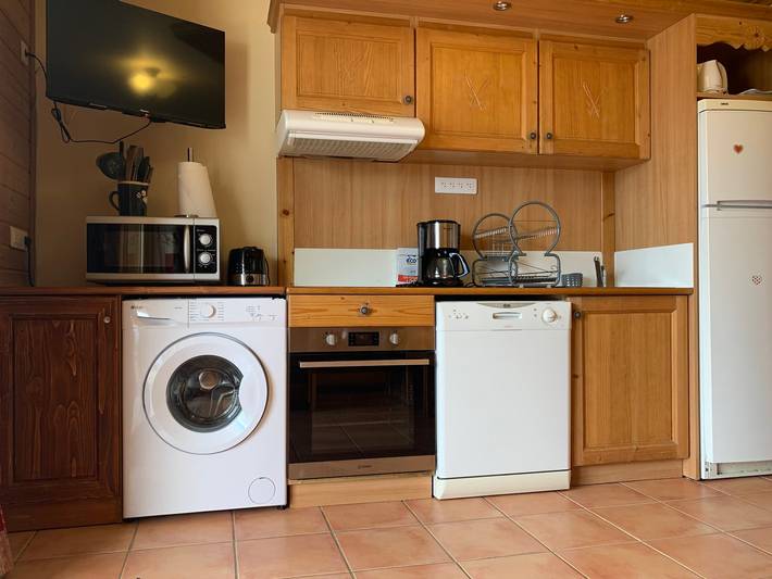 Appartement entier, Spacieux 3 pièces avec balcon et parking privé, idéal pour 8 personnes à Pra Loup in Pra-Loup (station de ski), Pra-Loup