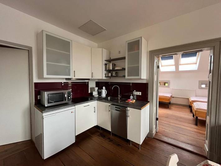 Ferienwohnung für 3 Personen, mit Terrasse und Garten sowie Pool und Sauna in Schwedt/Oder