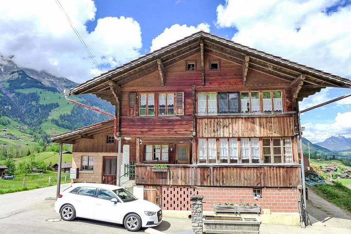 Bauernhof für 3 Personen, mit Balkon in Frutigen