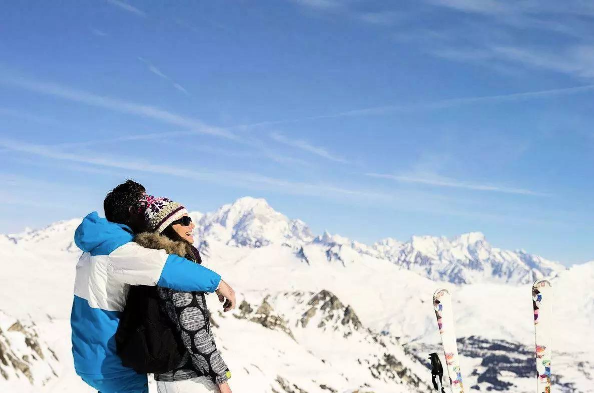 Standard Dreibettzimmer 1 Schlafzimmer 2 Erwachsene mit Blick in Les Arcs, Bourg-Saint-Maurice