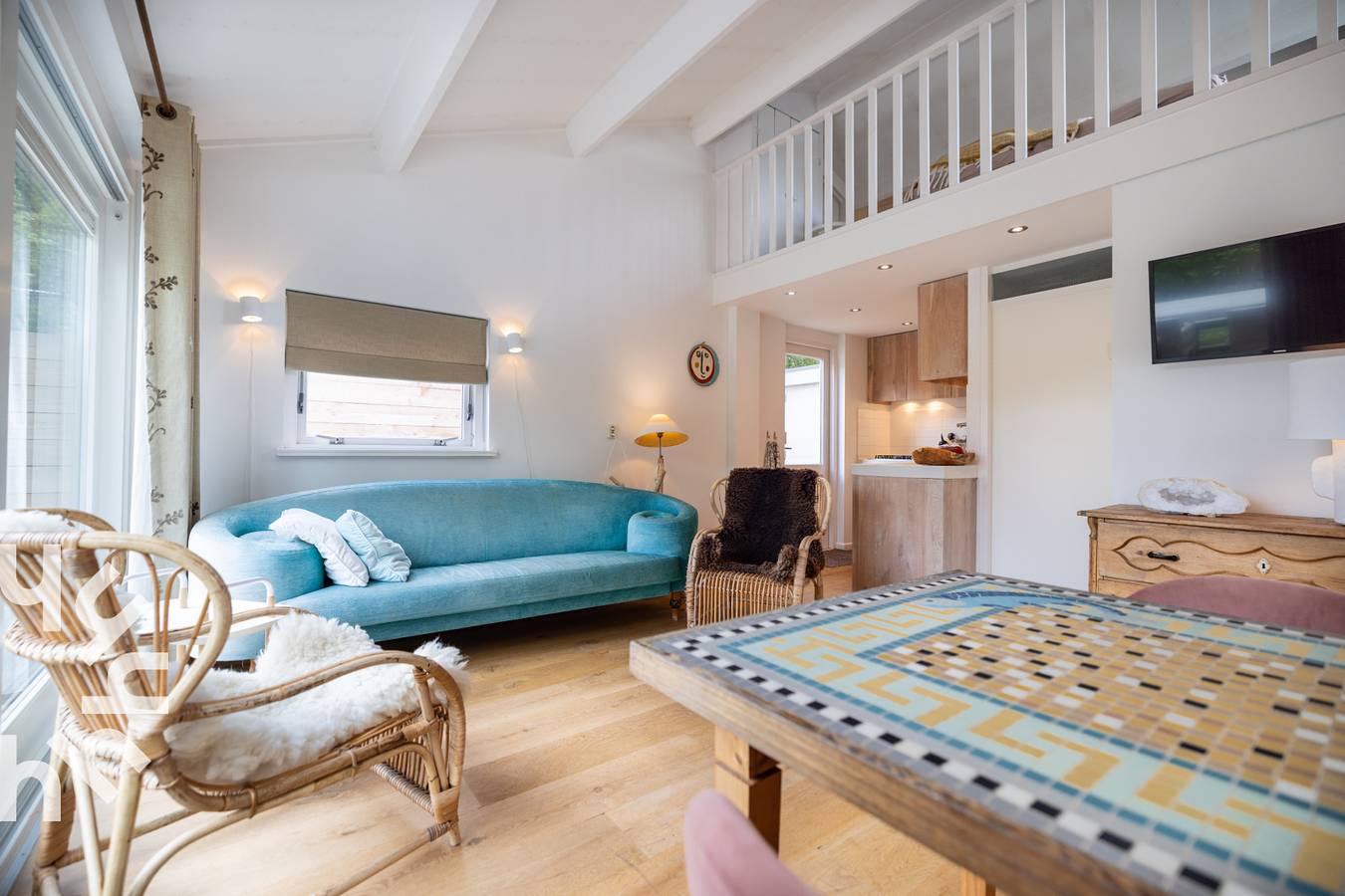 4-Personen-Ferienhaus mit großem Garten in einem kleinen Park in Egmond aan den Hoef in Egmond aan den Hoef, Noord-Holland - Nordseeküste