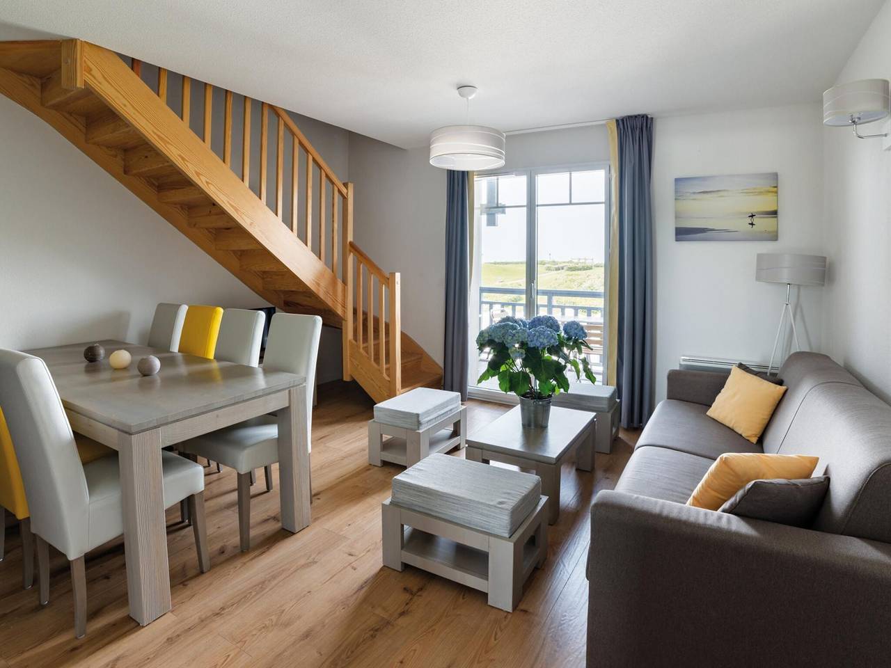 Geheel appartement, Duplex in Biscarosse vlakbij het zandstrand in Biscarrosse Plage, Biscarrosse