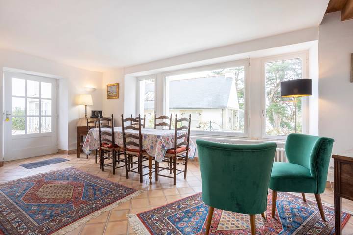 L'Estuaire - Vue sur la Rivière ; à 20 mètres des commerces in Combrit, Région de Quimper