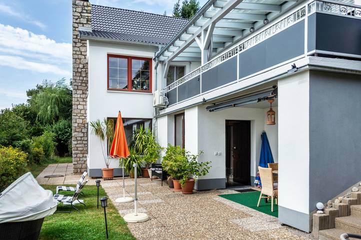 Ferienwohnung für 6 Personen, mit Garten