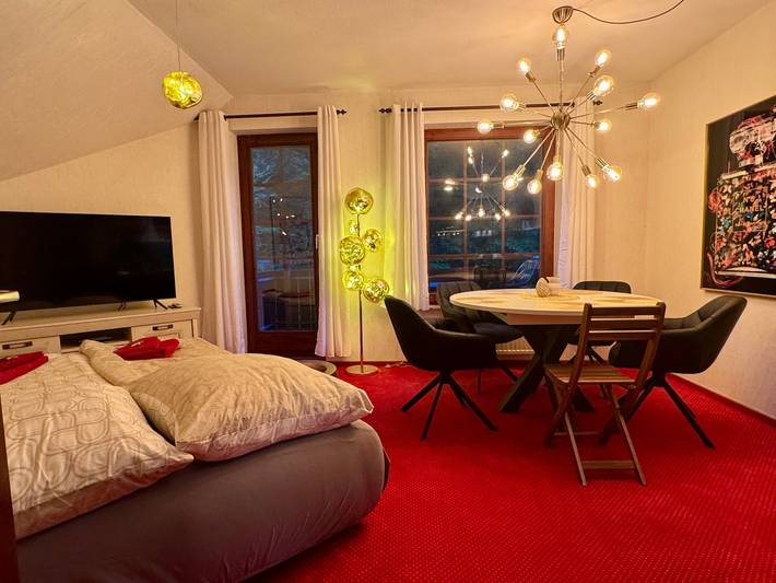 Ferienwohnung für 5 Personen, mit Balkon und Sauna, mit Haustier in Bad Sachsa