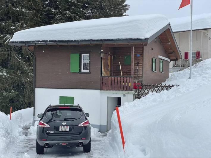 Hütte für 2 Personen, mit Terrasse in Flums