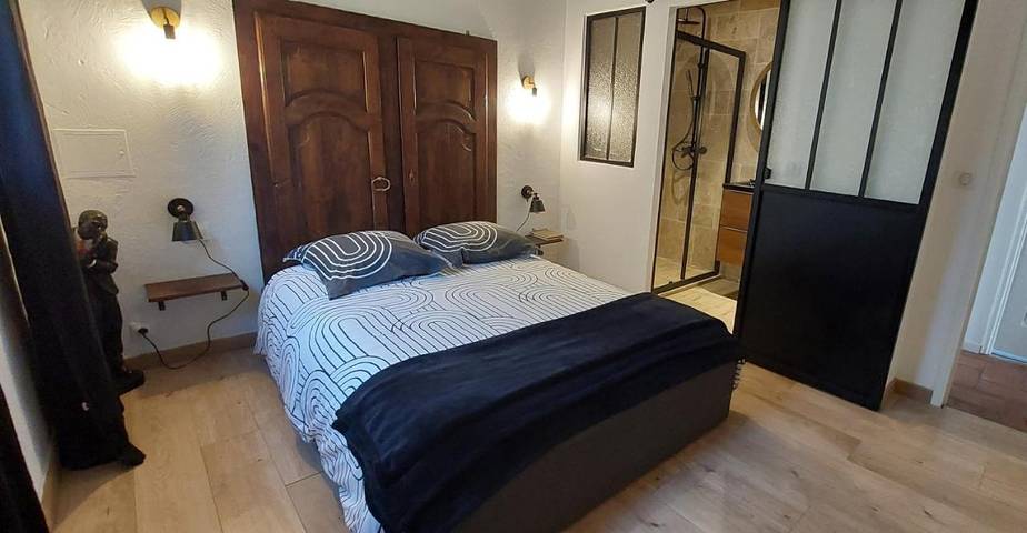 Chambre d’hôte pour 2 personnes, avec Terrasse et Jardin
