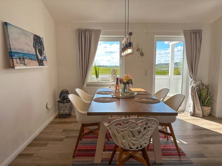 Ferienwohnung für 6 Personen, mit Balkon und Ausblick in Thiessow - 4