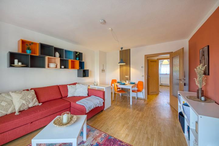 Ferienwohnung für 6 Personen, mit Ausblick und Balkon - 1