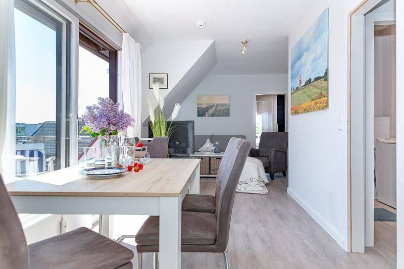 Ganze Wohnung, Haus Belvedere - Direkt hinter dem Dünenkamm, Nur 50m bis zum Strandübergang in Westerland, Sylt (Gemeinde)