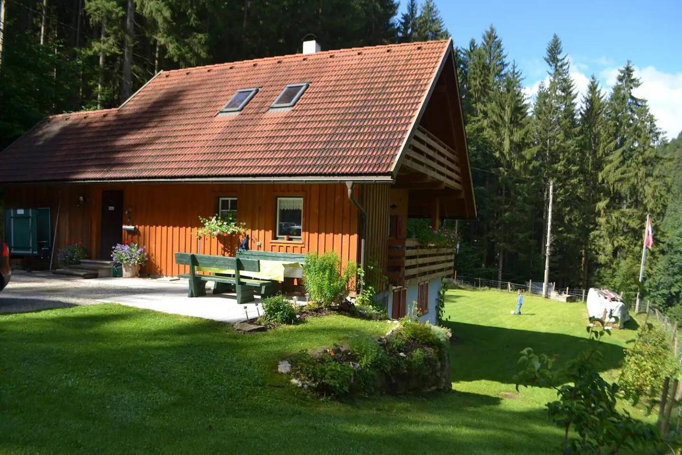 Ferienhaus 'Waldenstein 1' mit Bergblick, privater Terrasse und Wi-Fi in Wolfsberg, Lavanttaler Alpen