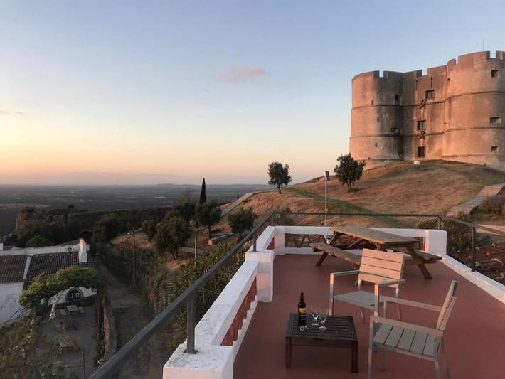 Maison d’hôte pour 2 personnes, avec Terrasse et Vue à Estremoz