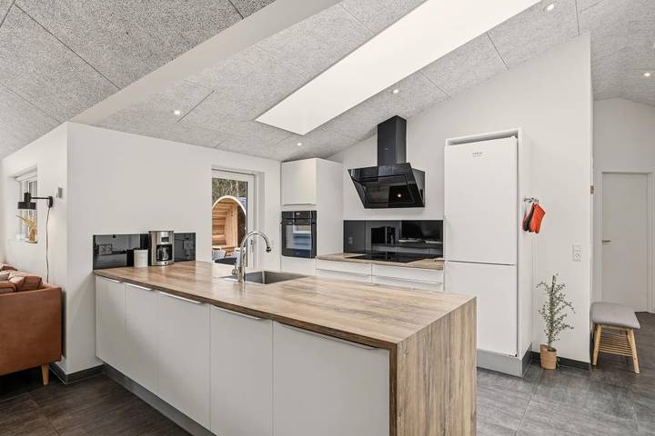 Wunderbares Haus mit Außenwhirlpool und -Sauna sowie Poolbillard in Ho, Varde