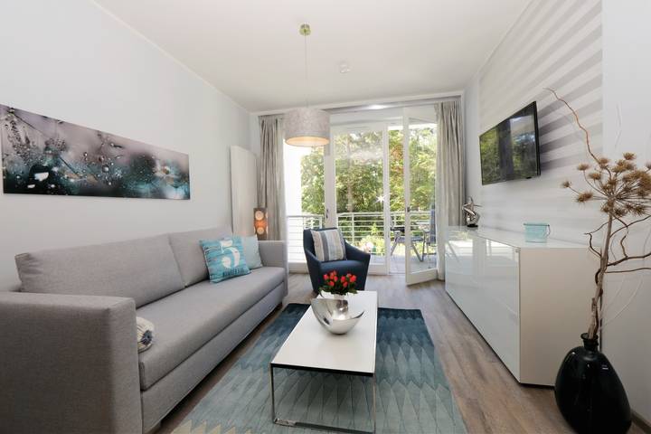 Holiday apartment for 3 people, with sauna and balcony, with pets - 1