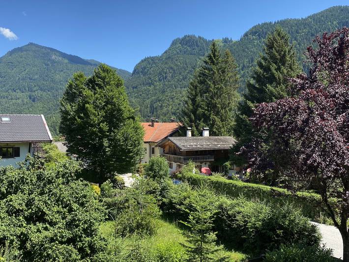 Ganze Ferienwohnung, Ferienwohnung Sonnenschein - Ferienwohnung Sonnenschein 32 qm, Wohn- und Schlafraum, Süd-West-Balkon in Sachrang, Aschau im Chiemgau