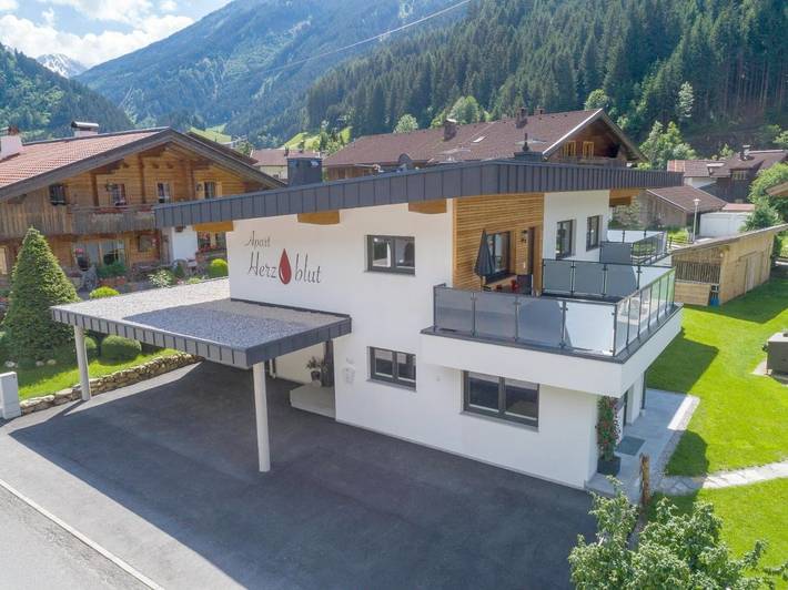 Vakantieappartement voor 8 personen, met uitzicht en tuin in Mayrhofen