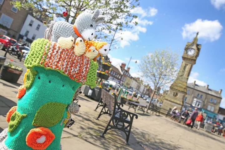 Log cabin for 4 people, with pets in Thirsk