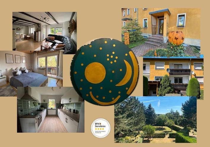 Ferienwohnung für 8 Personen, mit Balkon und Garten in Naturpark Saale-Unstrut-Triasland