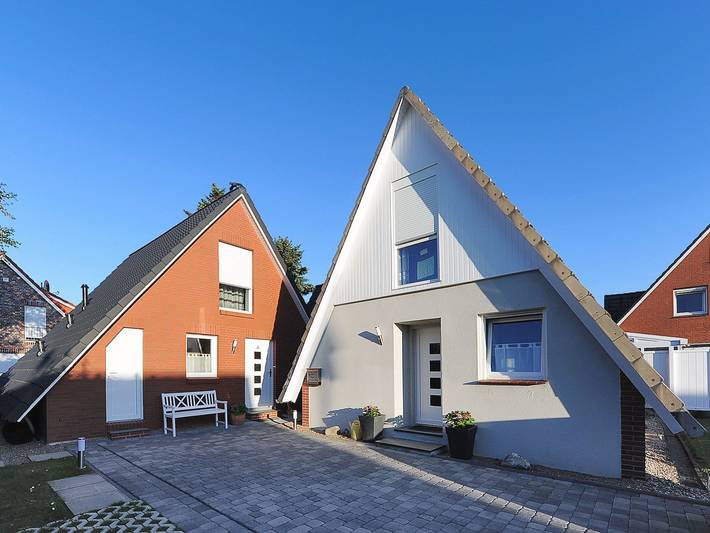 Ferienhaus für 4 Personen, mit Terrasse und Garten sowie Kinderpool und Sauna in Harlesiel