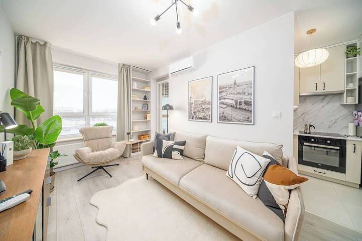 Holiday home for 2 people, with balcony, with pets in Cracow