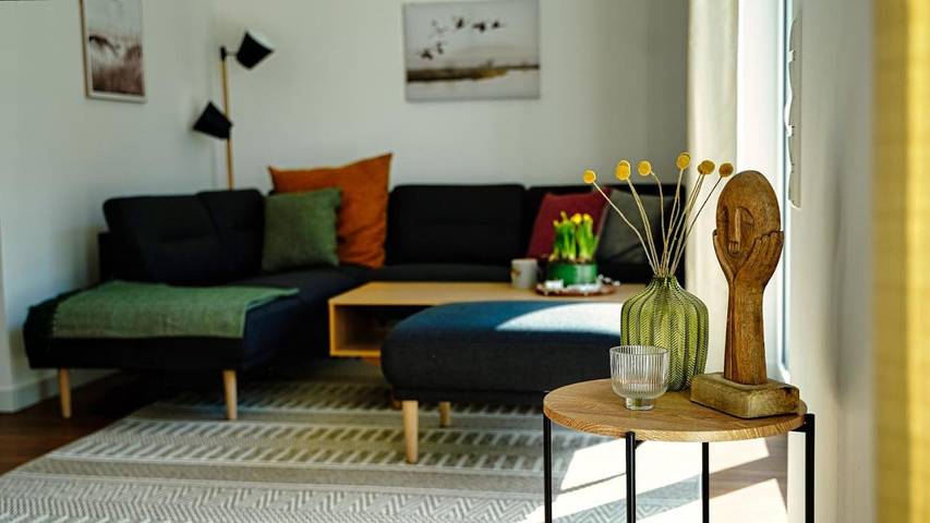 Ferienhaus für 6 Personen, mit Balkon und Terrasse sowie Seeblick und Ausblick in Pruchten - 2