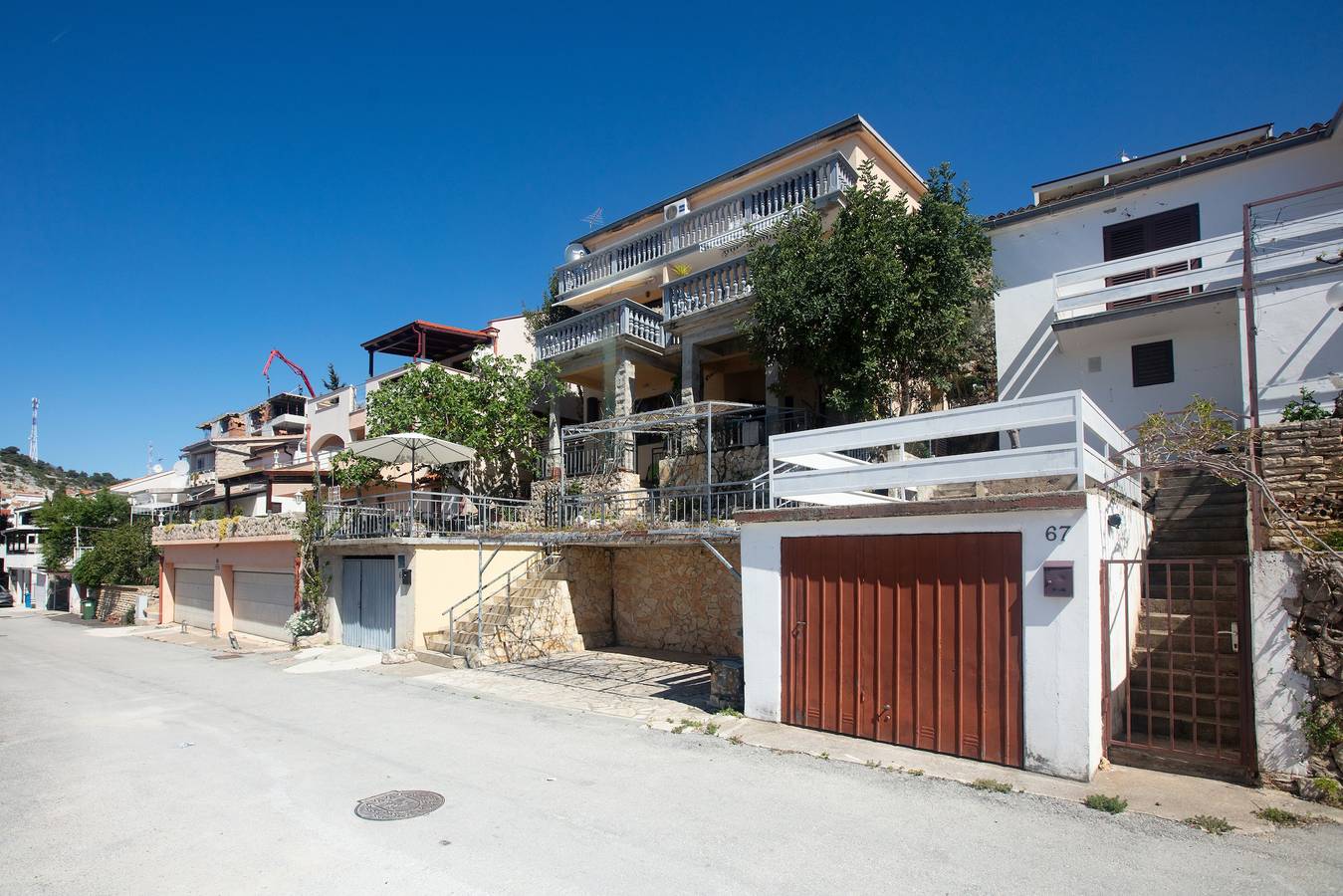 Ganze Wohnung, 2-Zimmer-Ferienwohnung mit Balkon und Meerblick Drage, Biograd A-19189-c in Drage (Pakoštane), Zadar