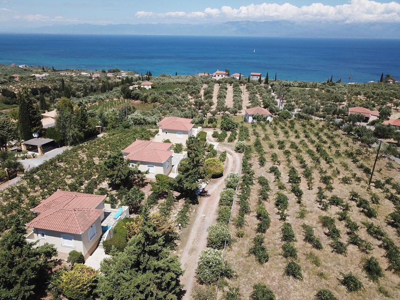 Beautiful holiday house in the country with terrace | Messenia, Peloponnese in Messenia region