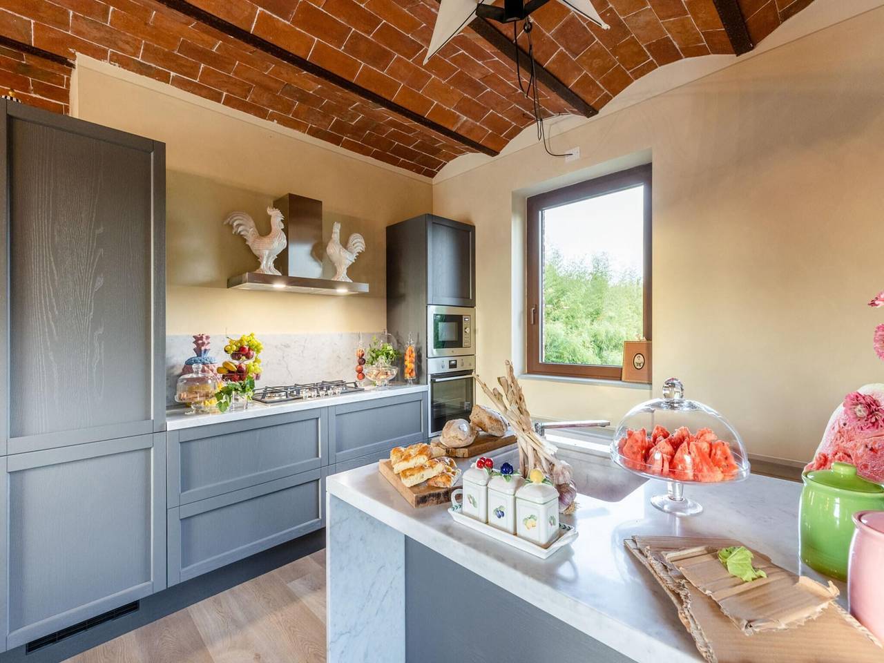 Gård i Toscana med basseng og pizzaovn in Orentano, Castelfranco di Sotto