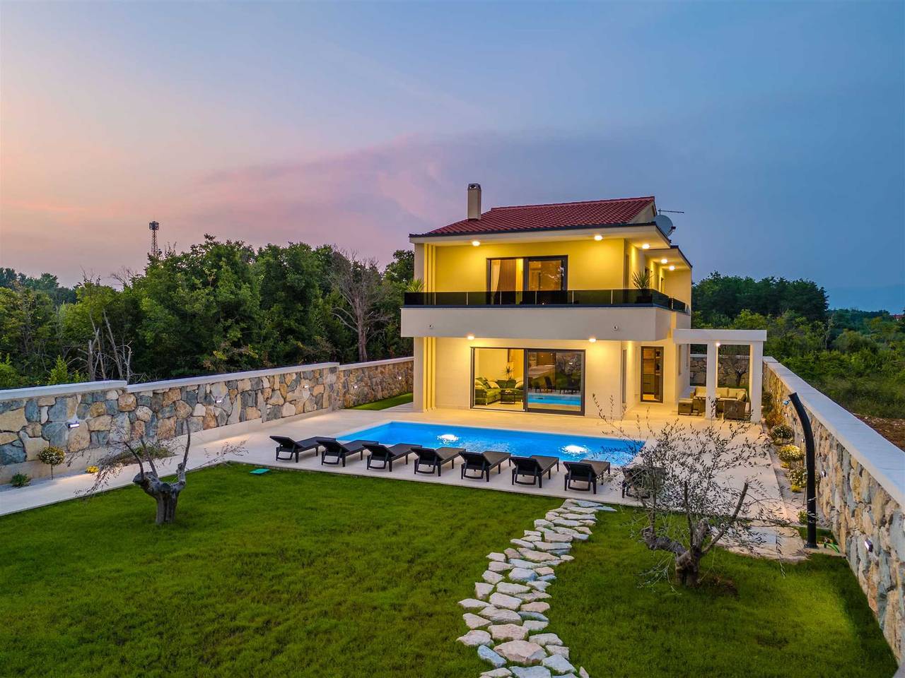 Villa für 8 Personen in Privlaka, Zadar
