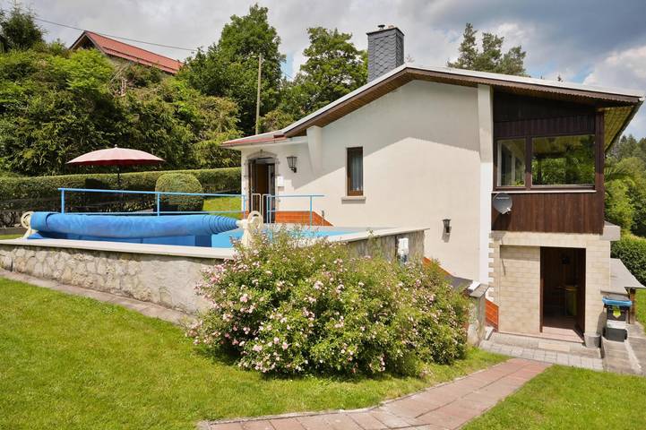 Ferienhaus für 4 Personen, mit Balkon und Garten im Thüringer Wald
