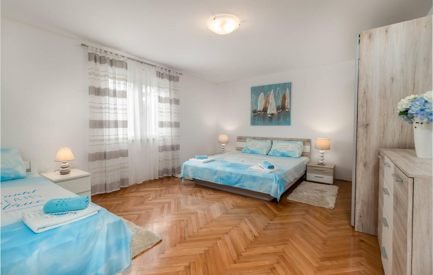 Ganze Ferienwohnung, Gemütliche 2-Zimmer-Wohnung mit Terrasse, in Strandnähe in Gostinjac, Krk