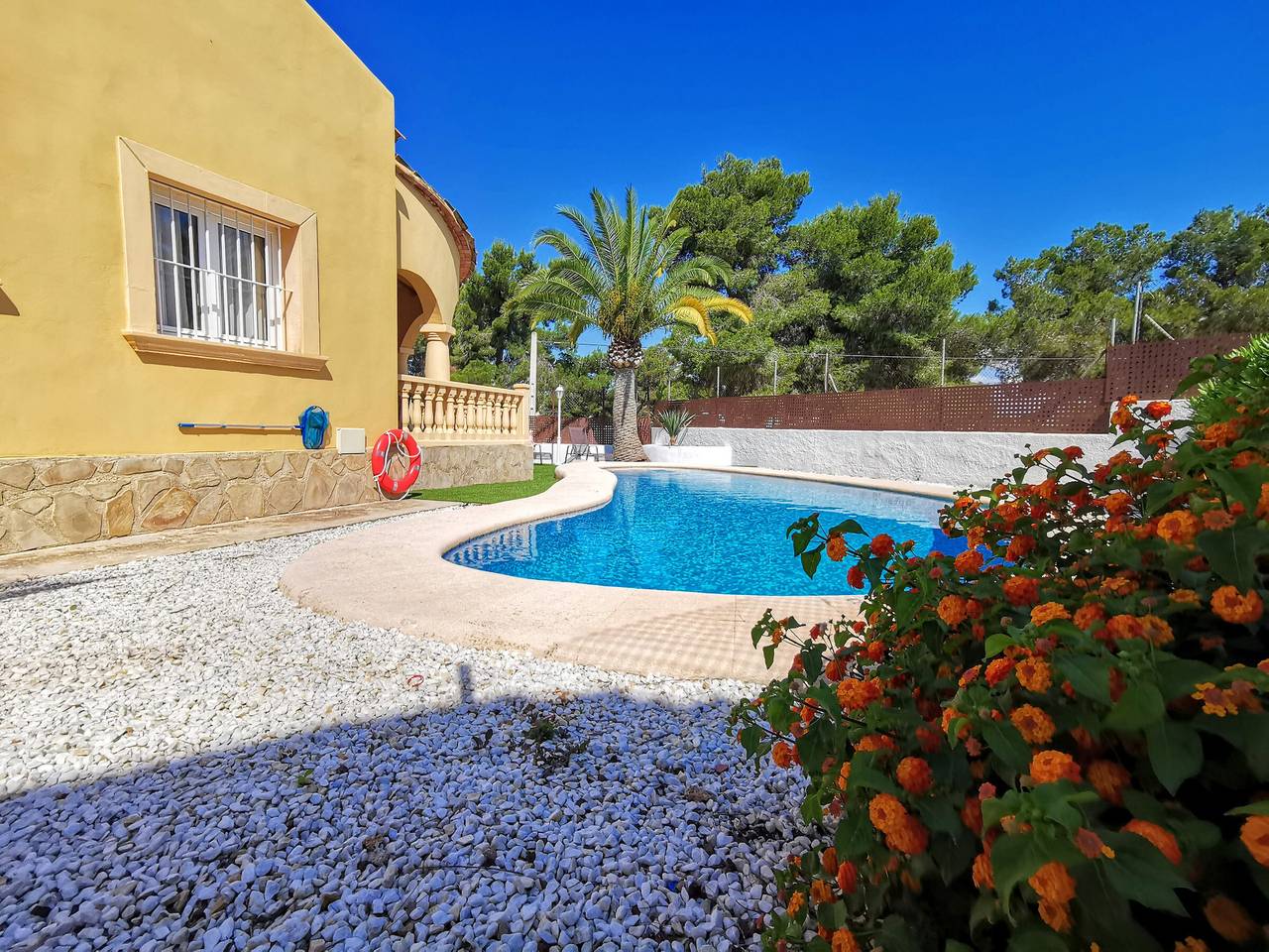Mediterranean villa with private pool and air conditioning near El Arenal in El Tossalet, Jávea