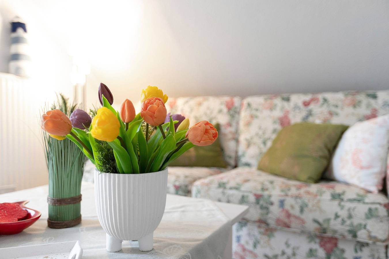 Ganze Wohnung, Ferienwohnung Neumann" mit Gemeinschaftsgarten, Balkon und Wi-Fi in Wesselburen, Nordseeküste