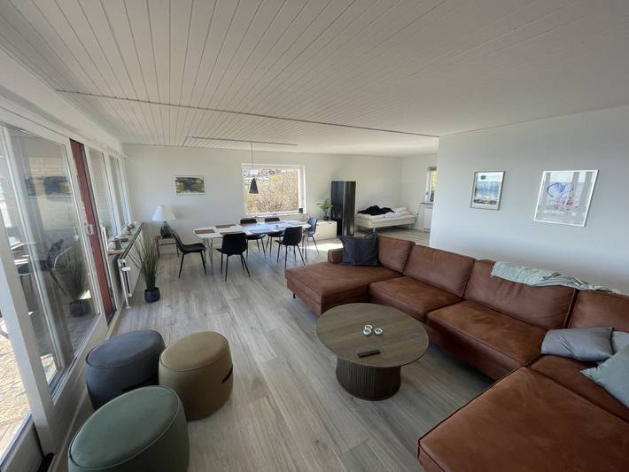 Ferienhaus in erster Reihe mit Meerblick in Sandkås, Allinge