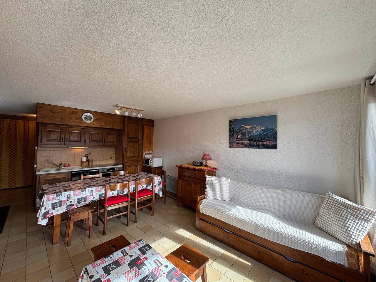 Apartamento entero, Gran apartamento vistas a pistas - 8 pers. in Les Saisies, Albertville region