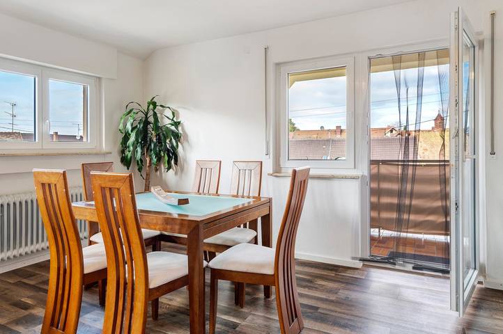 Ganze Wohnung, Apartment 'Am Bach' mit Balkon und Wlan in Müllheim, Südschwarzwald